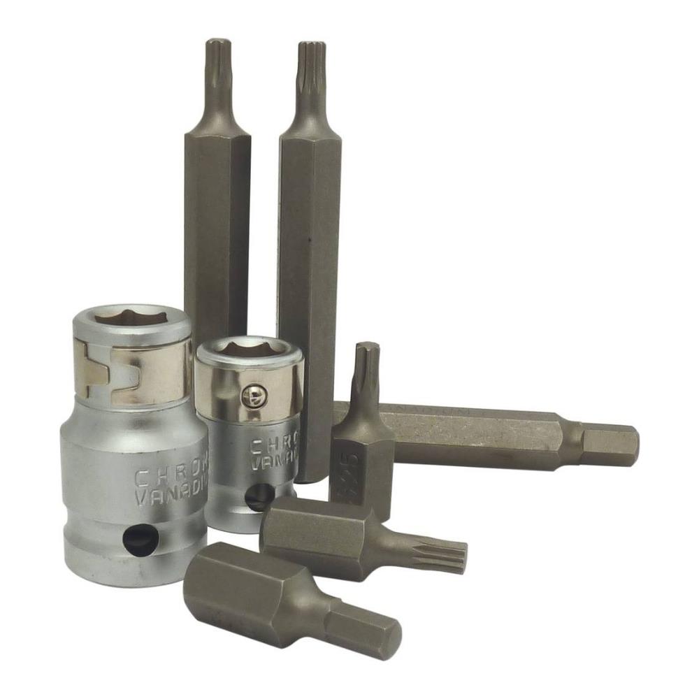 40 PUNTAS TORX + HEXAGONALES/CAJA miniatura