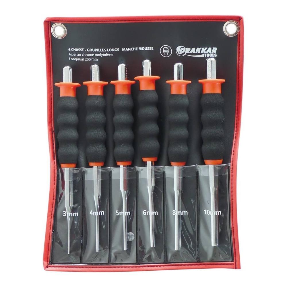 LOTE DE 6 TAPONES DE PASADOR LARGOS *MANGO DE ESPUMA*DT* miniatura