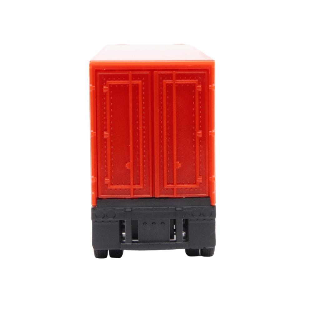 VOLVO FH TRACTOR TRAILER CONTAINER ROJO 1:64 miniatura