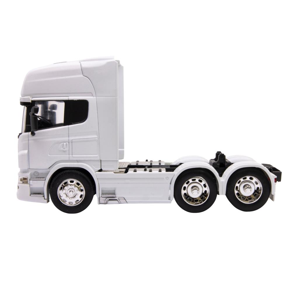 SCANIA V8 R730 (6X4) BLANCO 1:32 miniatura