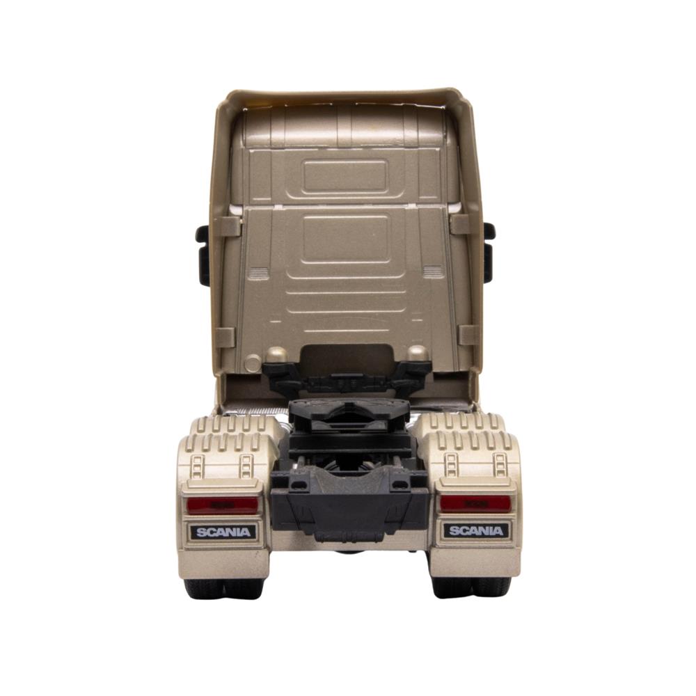 SCANIA V8 R730 (6X4) DORADO 1:32 miniatura