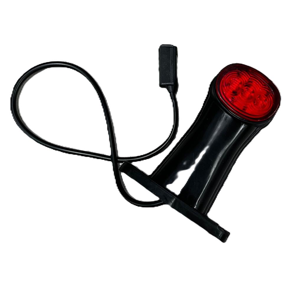 CUERNO PERIMETRAL PILOTO TRASERO LED 12/24 VOLTS DCH/IZQ