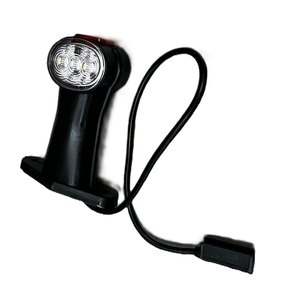 CUERNO PERIMETRAL PILOTO TRASERO LED 12/24 VOLTS DCH/IZQ