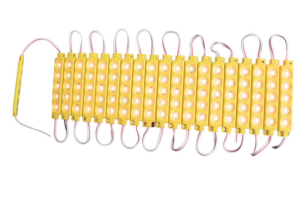 MODULOS LED AMBAR ADHESIVOS 12 VOLTS