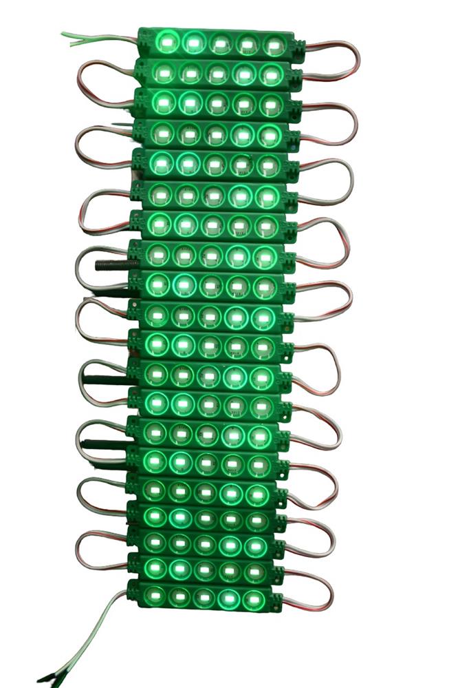 MODULOS LED VERDE ADHESIVOS - 24 VOLTS miniatura