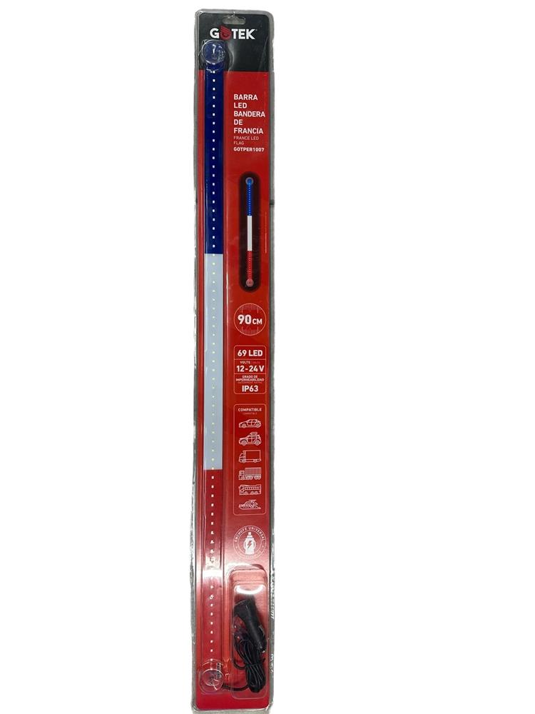 BANDERA LUMINOSA LED FRANCIA 12 / 24 VOLTS