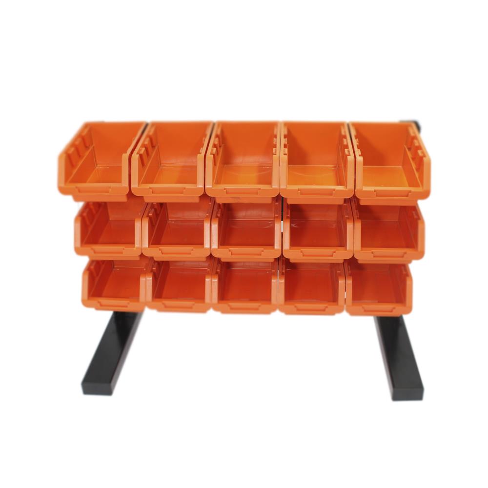 MINI RACK ALMACENAJE CON 15 BINS TACTIX 320621 miniatura