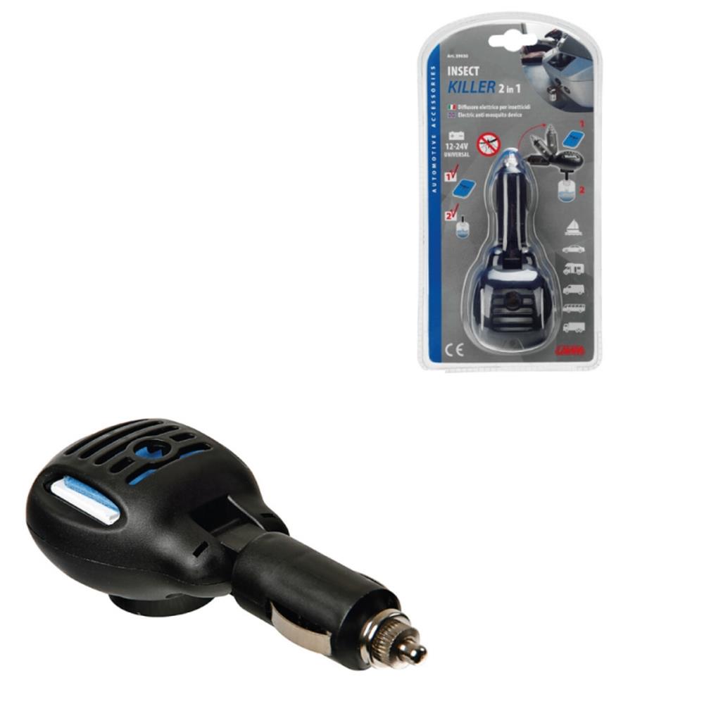 DIFUSOR ANTIMOSQUITOS KILLER 2 EN 1 ANGULO DE GIRO LUZ LED 1