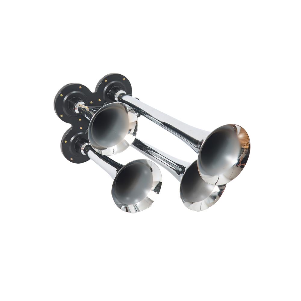 BOCINA AIRE 4 TROMPETAS 12/24 VOLTS miniatura