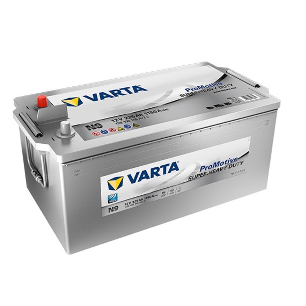 BATERÍA SHD N9 225 AH, 1150 CCA, +I, 12V miniatura