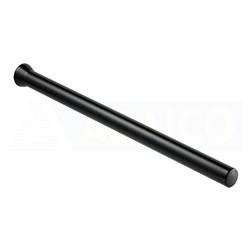 SOPORTE GUARDABARRO RECTO CON PUNTA NEGRO L811