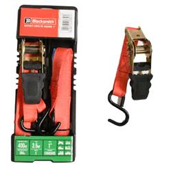 PACK 2 UDS CINCHA SUJECIÓN CON TRINQUETE 1 PULG X 3.5M miniatura