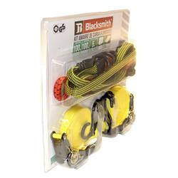 KIT X2 CINCHAS DE AMARRE GANCHO S + PULPOS ELÁSTICOS AMARRE miniatura