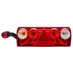 EUROPOINT II IZQUIERDO CON CUERNO ROJO SIN LUZ MATRICULA miniatura