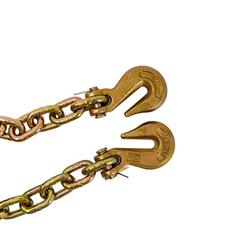 CADENA AMARRE CARGA 3/8 PULG CON GANCHO TRAMO DE 6 MTS miniatura