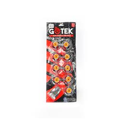 EMBELLECEDOR TORNILLO TUERCA 32-33 MM - PUNTA AMBAR-CON HILO miniatura