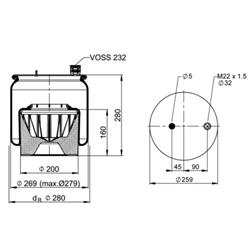 FUELLE SUSPENSION DEL/TRAS MP4 CONTI miniatura
