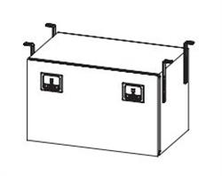 SOPORTE VERTICAL UNIVERSAL ACERO 
GALVANIZADO + KIT MONTAJE miniatura