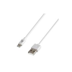 CABLE USB/APPLE 8 PIN ESSENTIAL 100 CM BLANCO miniatura