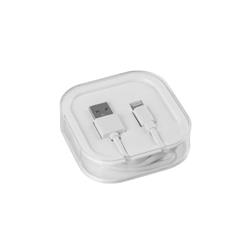 CABLE USB/APPLE 8 PIN ESSENTIAL 100 CM BLANCO miniatura