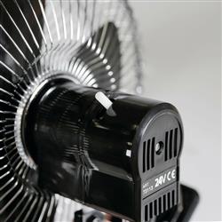 VENTILADOR OSCILANTE JUMBO CON PINZA 24 V 10" miniatura