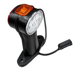 CUERNO PERIMETRAL PILOTO TRASERO LED 12/24 VOLTS DCH/IZQ miniatura