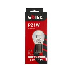 LAMPARA 12V 21W 1 POLO (10 UN)