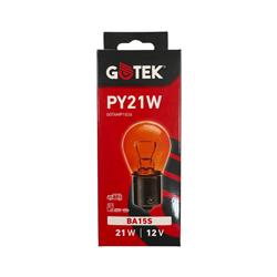 LAMPARA 12V 21W AMBAR 1 POLO (10 UN)