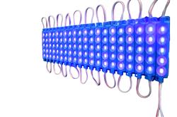 MODULOS LED AZUL ADHESIVOS 12 VOLTS miniatura