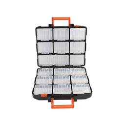 ORGANIZADOR PLASTICO DOBLE TIPO MALETA TACTIX 320602 miniatura