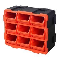 ORGANIZADOR PLASTICO CON 9 BINS TACTIX 320676