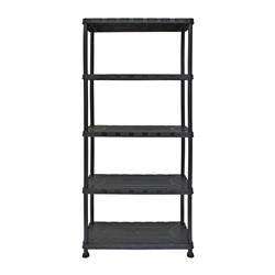 RACK ALMACENAMIENTO PLASTICO 5 ESTANTES TACTIX 320402
