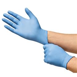 PACK DE 100 GUANTES DE NITRILO LISO TALLA 9 miniatura