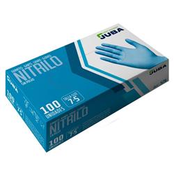 PACK DE 100 GUANTES DE NITRILO LISO TALLA 9 miniatura