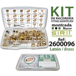 KIT 64 RACORES SIRIT + CORTADOR TECALAN