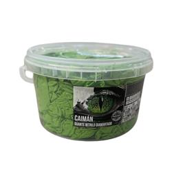 CUBO 150 GUANTES DE NITRILO DIAMANTADO CAIMAN VERDE TALLA 10 miniatura