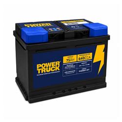 BATERÍA ESTANDAR 75 AH, 640 CCA, +D, 12V miniatura