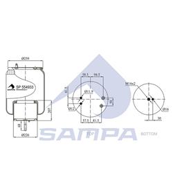 BOTELLA SUSP TRASERA TRASERA SCANIA miniatura
