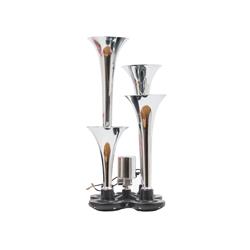 BOCINA AIRE 4 TROMPETAS 12/24 VOLTS