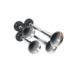 BOCINA AIRE 4 TROMPETAS 12/24 VOLTS miniatura
