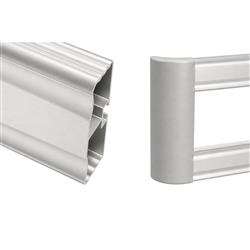 BARRA DE PROTECCION LATERAL DE ALUMINIO DE 3,5 MTS miniatura
