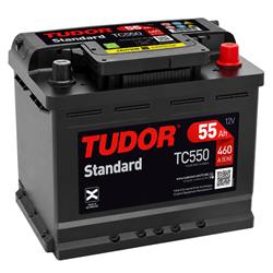 BATERÍA ESTANDAR TC550 55 AH, 460 CCA, +D, 12V miniatura