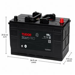 BATERÍA HD TG1102 110 AH, 750 CCA, +D, 12V miniatura