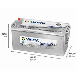 BATERÍA EFB C40 240 AH, 1200 CCA, +I, 12V miniatura