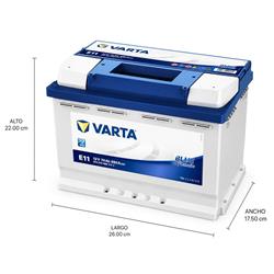 BATERIA 12V 74AH 680A +D 278X175X19 miniatura