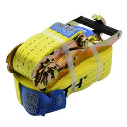 CINCHA DE AMARRE 2 PULG CON TRINQUETE GANCHO JJ 9 MTS miniatura